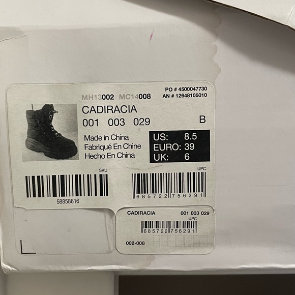 Aldo Black Winter Boots - CADIRACIA - Women Size US 8.5 - Picture 7 of 7